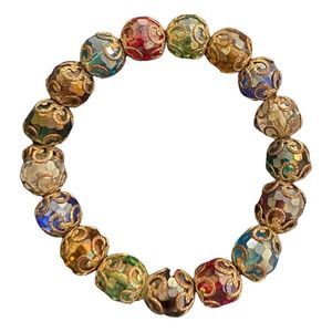 Multicolor Beads Stretch Bracelet